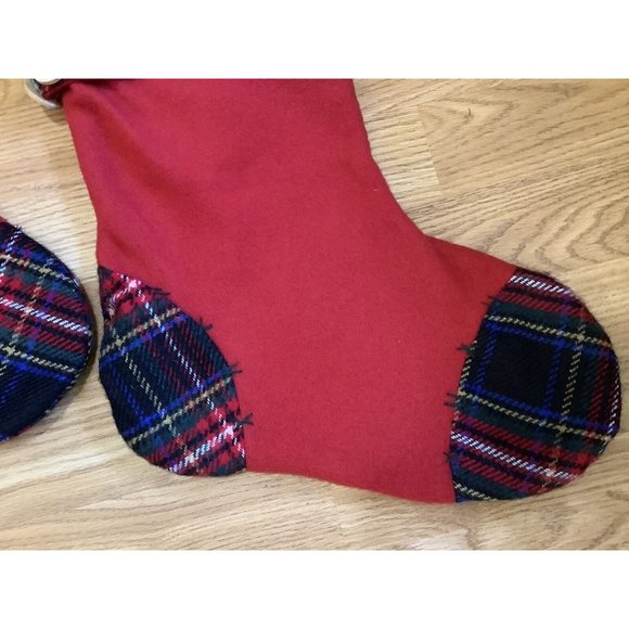 Christmas Stockings with Wooden Buttons - Picture 7 of 10